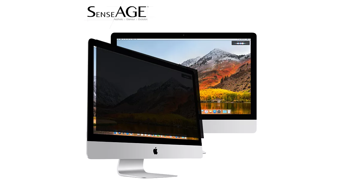 SenseAGE 防眩光高清晰度防窺片17吋
