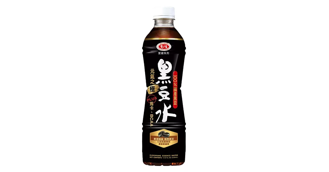 【愛健】黑豆水 530mlx24瓶/箱