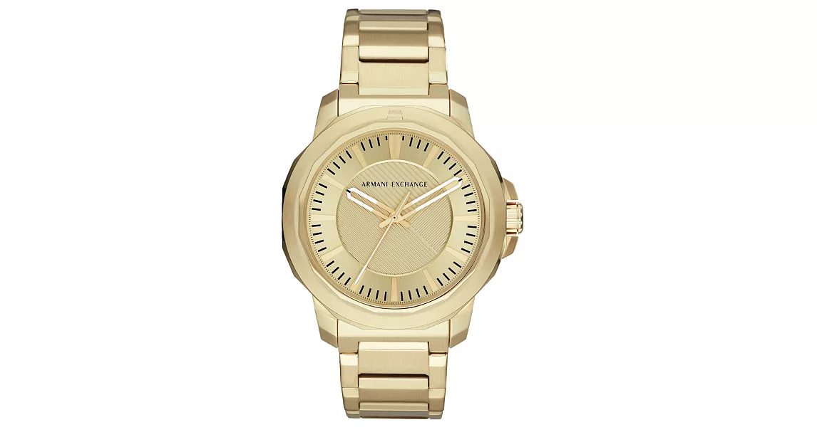 Armani Exchange 城市迷宮時尚腕錶-AX1901