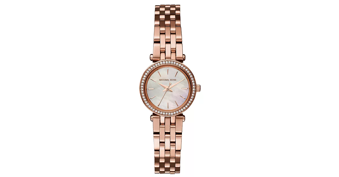 Michael Kors 光燦耀眼晶鑽都會腕錶-MK3832