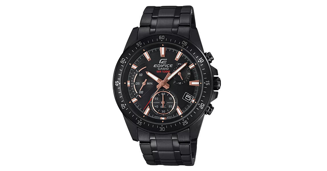 CASIO EDIFICE  衝刺釋放計時賽車腕錶-EFV-540DC-1BVUDF