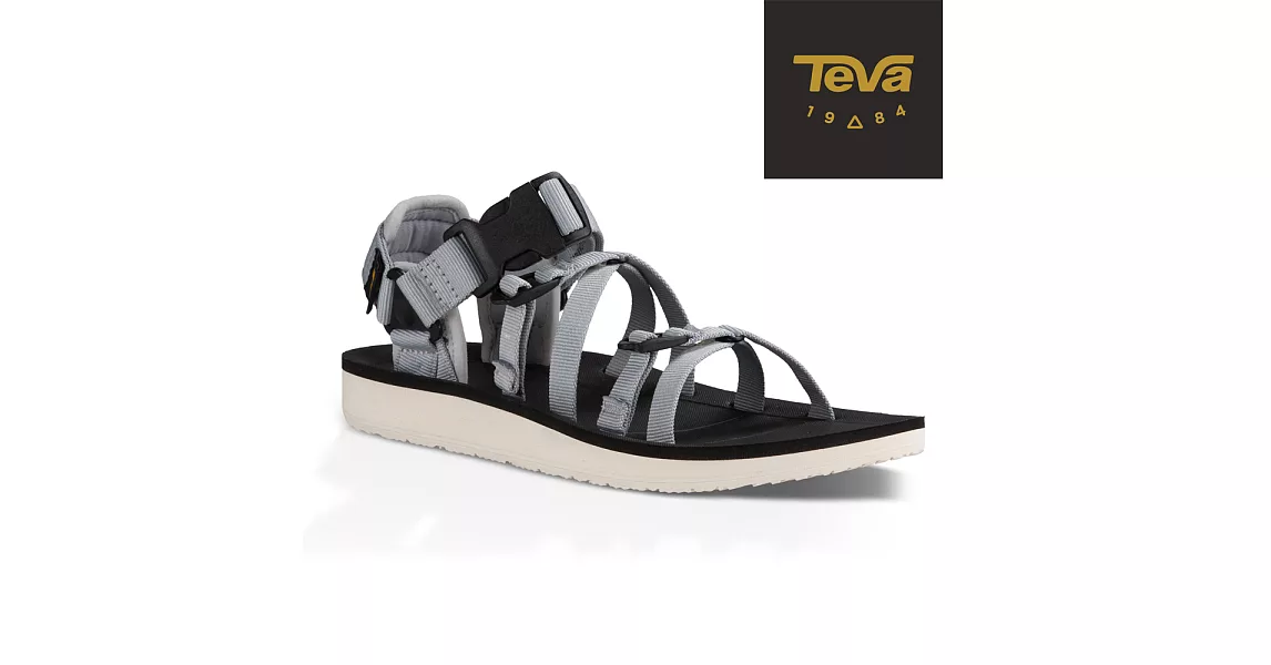 TEVA 美國 女 Alp Premier 機能運動涼鞋-US5冰河灰