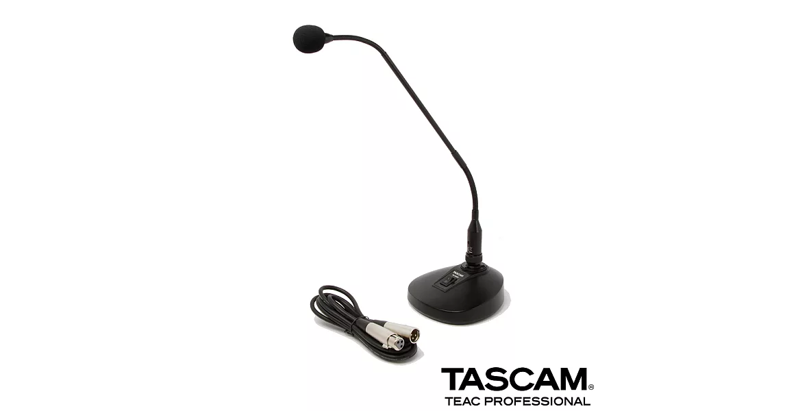 【日本TASCAM】電容式麥克風 TM-95GN (桌上型)