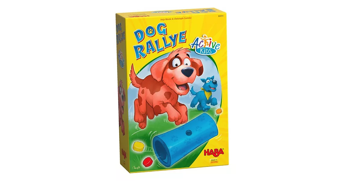 趣運動：狗狗滾筒賽（HABA 德國桌遊303314－Dog Rallye）