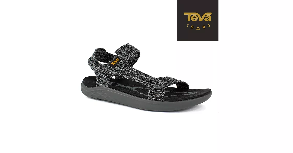 TEVA 美國 女 Terra-Float 2 Knit 輕量運動涼鞋-US7黑灰