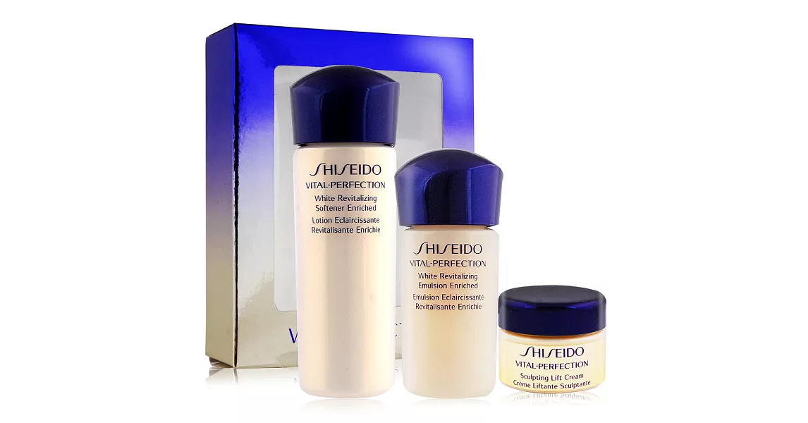 SHISEIDO 資生堂 REVITAL莉薇特麗 全效抗痕三件組(豐潤型)