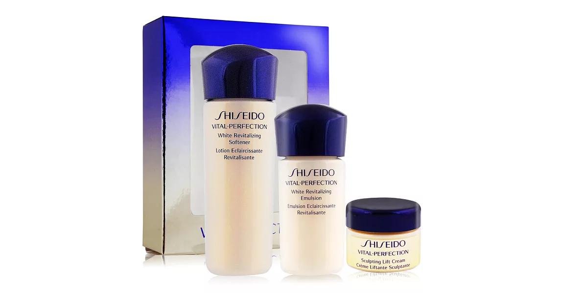 SHISEIDO 資生堂 REVITAL莉薇特麗 全效抗痕三件組