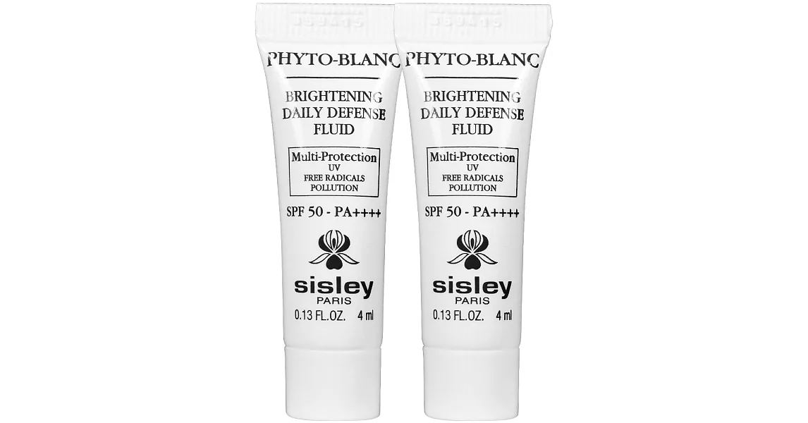 SISLEY 希思黎 極致美 白全日防禦精華SPF50/PA++++(4ml)*2