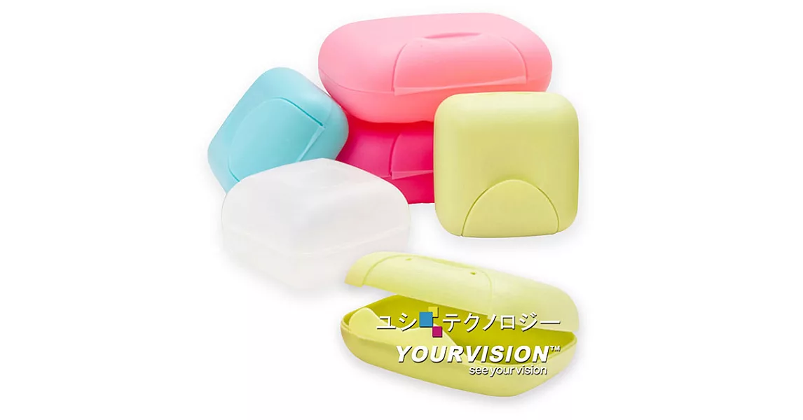 (買大送小) 露營 野餐 旅行肥皂盒 手工皂盒 帶鎖扣肥皂盒 收納盒櫻花粉