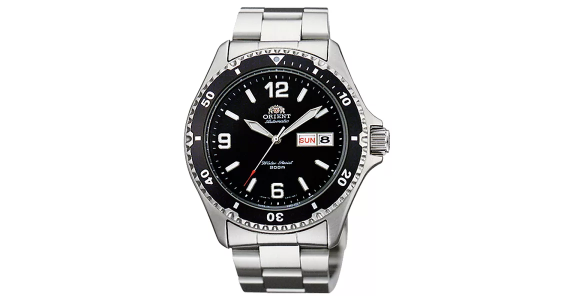 ORIENT東方錶 魅力型男自動上鍊機械腕錶-黑x41mm FER2700JB0