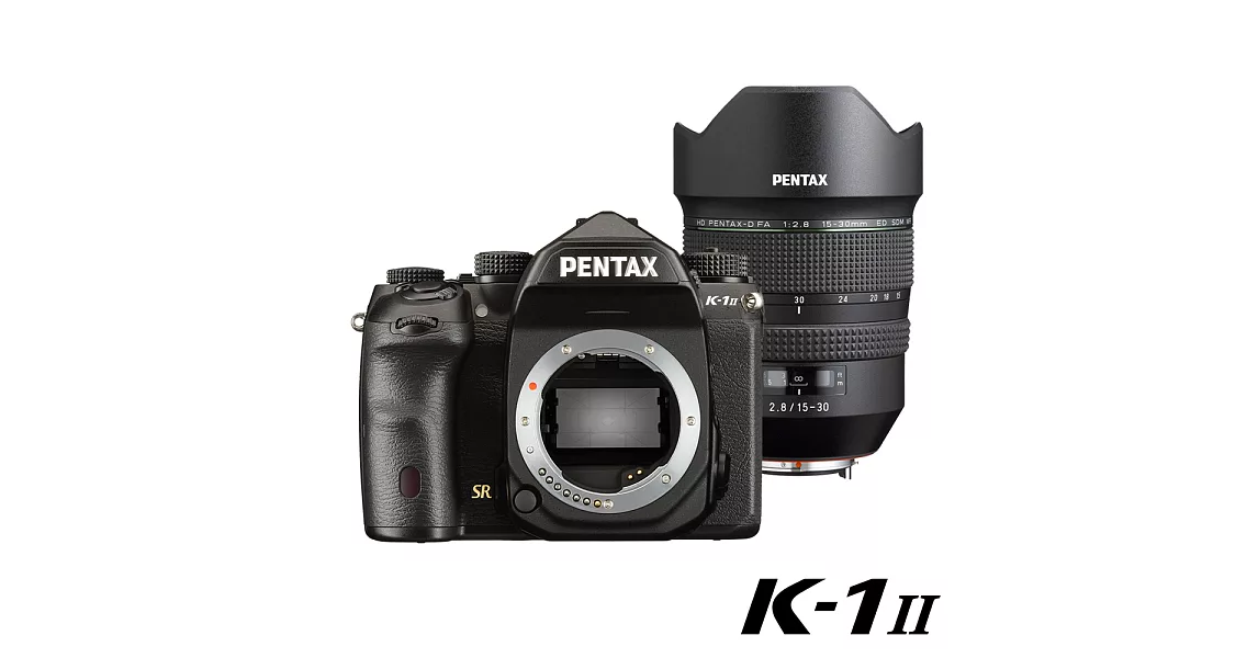 PENTAX K-1 II+HD15-30/2.8ED 大光圈廣角變焦鏡組(公司貨)☆限時加碼~原廠電池手把+星空攝影包