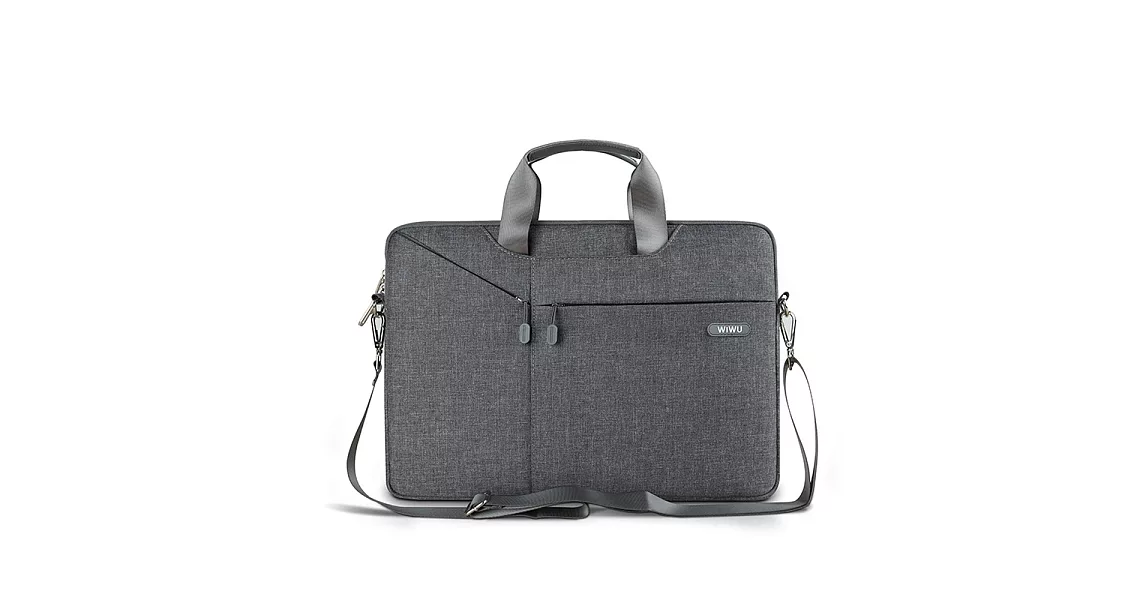 【WiWU】Shuttle laptop bag 防潑水手提電腦包 13.3吋灰色