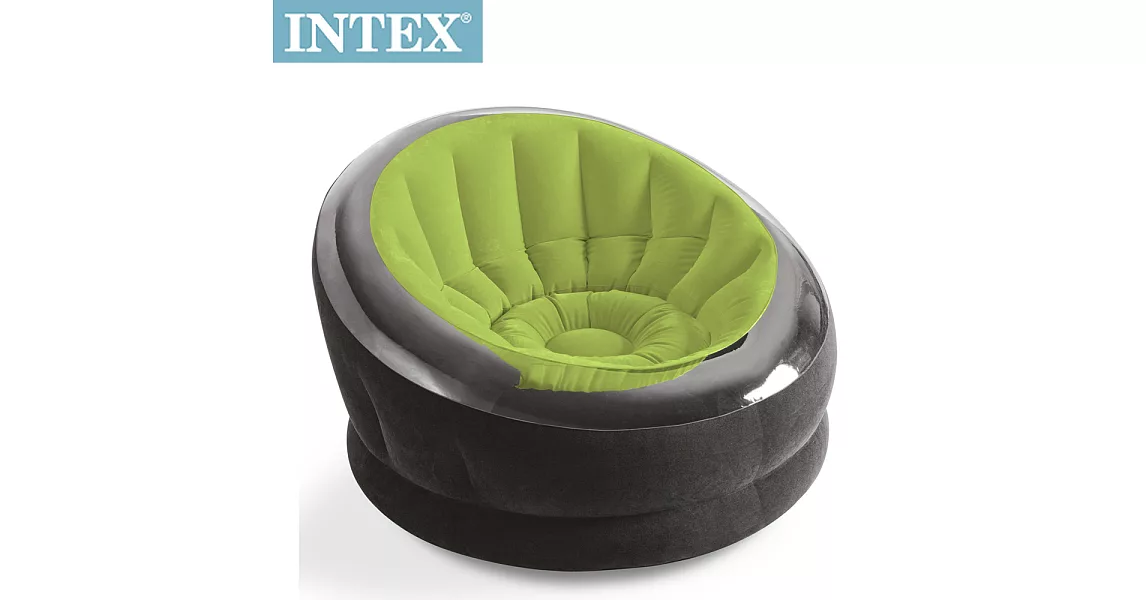 INTEX《星球椅》充氣沙發椅 /單人座沙發/懶骨頭-3色可選(68582)綠色