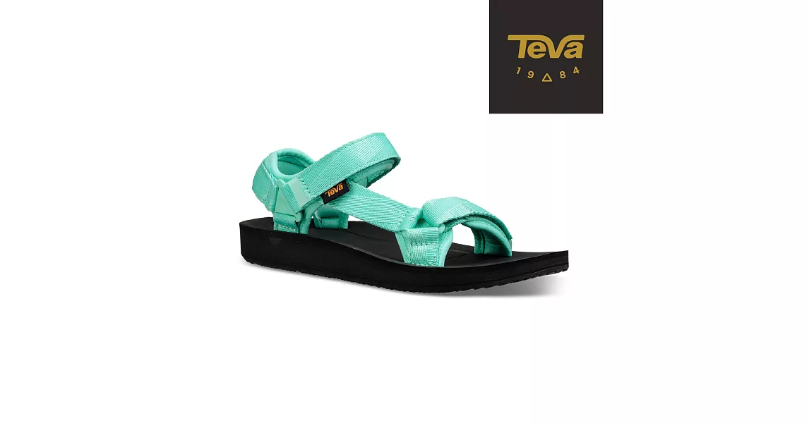 TEVA 美國 女 Original Universal Premier 經典織帶涼鞋-US6湖水綠