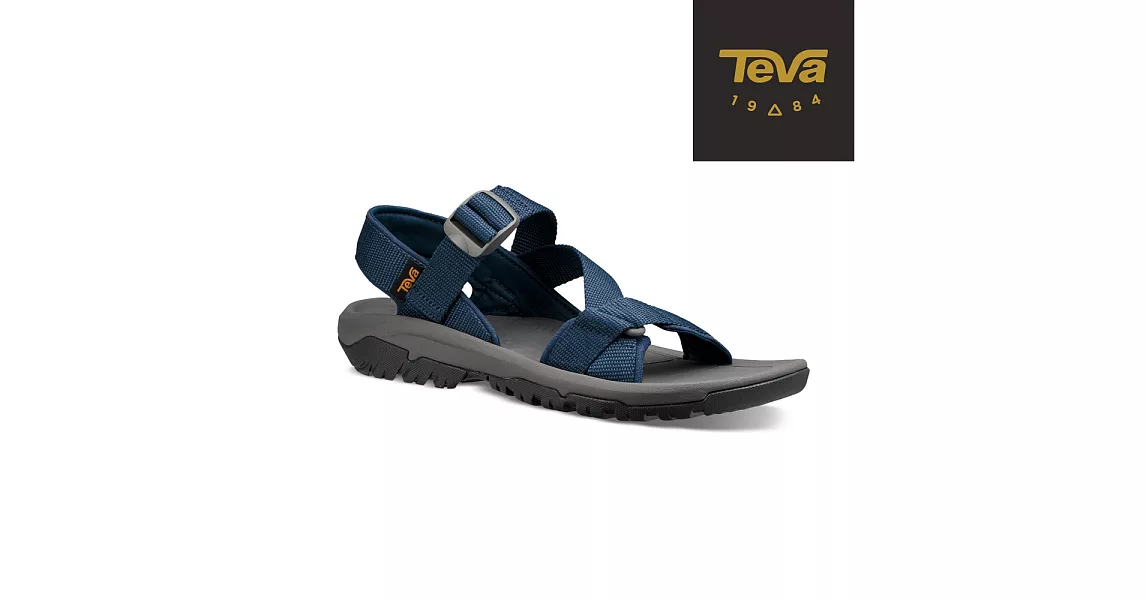 TEVA 美國 男 Hurricane XLT2 Cross Strap 機能運動涼鞋-US8藍