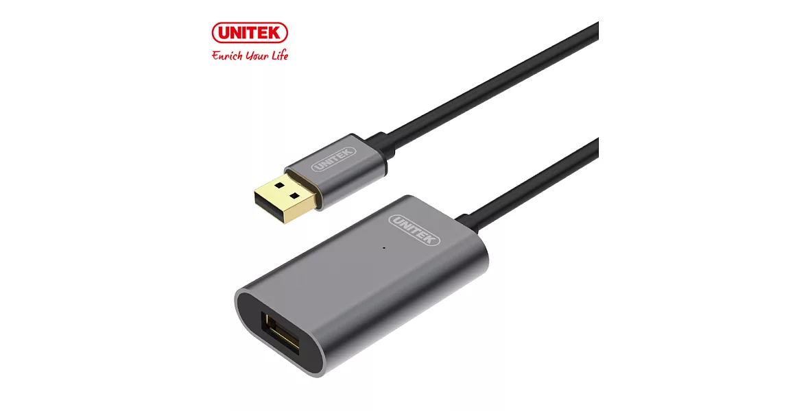 UNITEK 優越者 USB2.0 信號放大延長線 (30M)