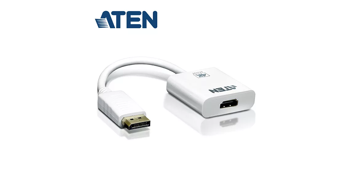 ATEN 4K DisplayPort 轉HDMI主動式轉接器(VC986)