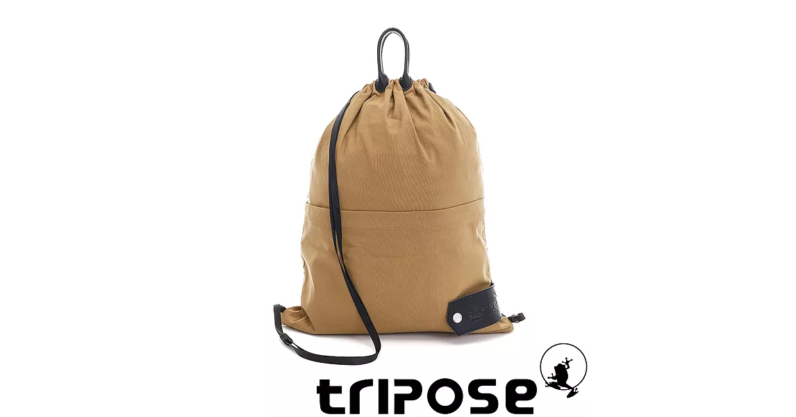 tripose 微旅超輕量可攜式折疊後背包淺駝