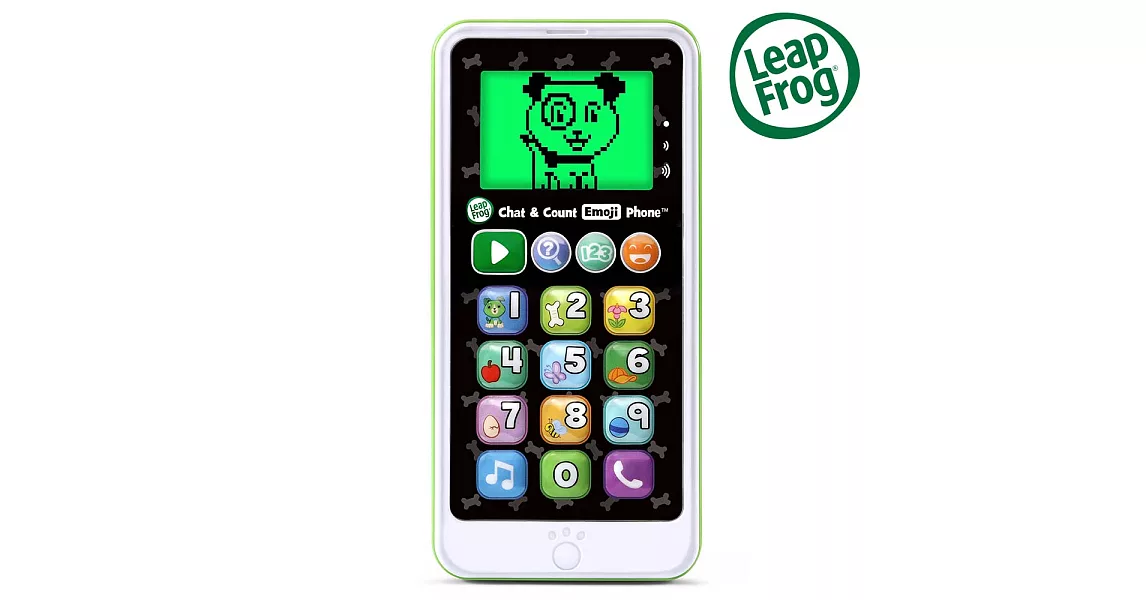 美國[跳跳蛙LeapFrog]-炫光智慧小手機(白)★原廠優質玩具