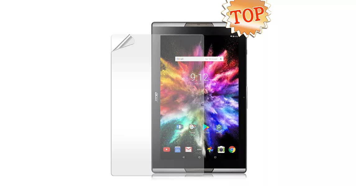 ACER Iconia Tab 10 A3-A50 高透光亮面耐磨保護貼
