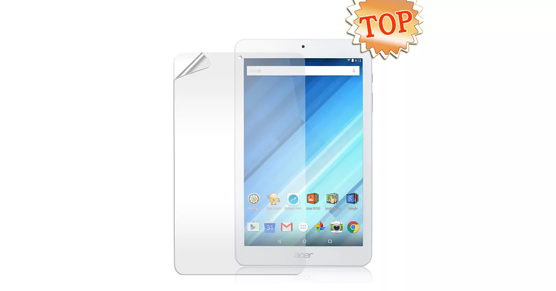 Acer Iconia One 8 B1-860A / B1-850 8吋 高透光亮面耐磨保護貼