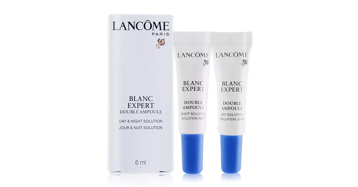 LANCOME 蘭蔻 激光煥白亮顏日夜雙精萃(3mlX2)-百貨公司貨