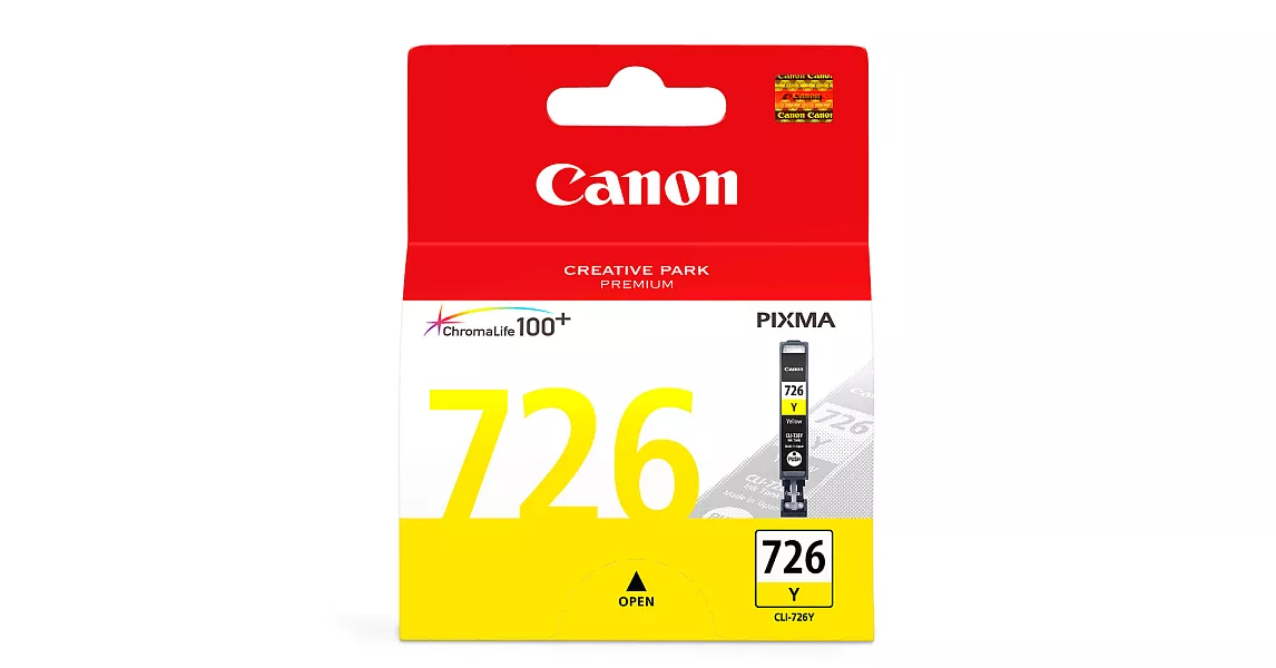 CANON CLI-726Y 黃色墨水匣