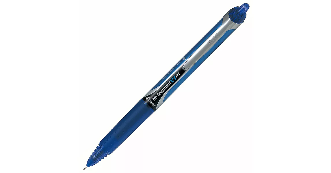 百樂 按鍵式V7鋼珠筆0.7藍藍