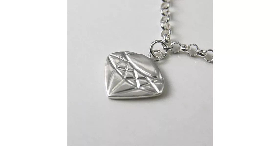 【U】Silver Spring - 免費刻字 妳最珍貴 鑽石純銀手鍊