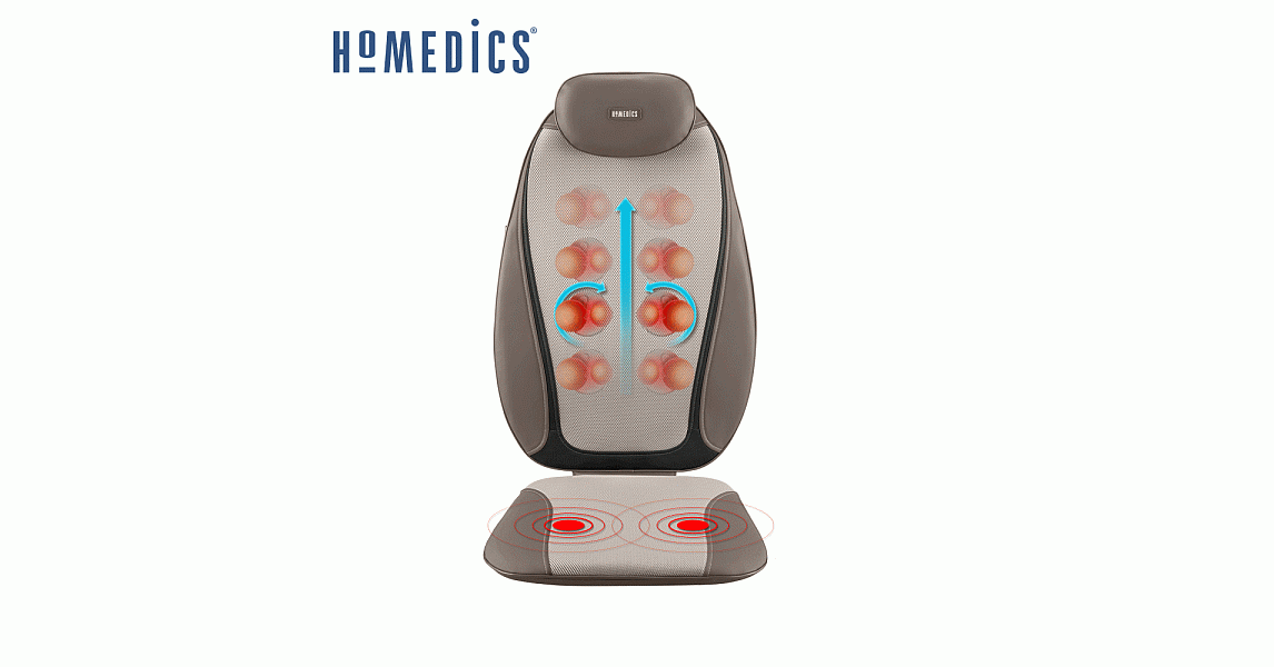 美國 HOMEDICS 指壓按摩椅墊 MCS-380H
