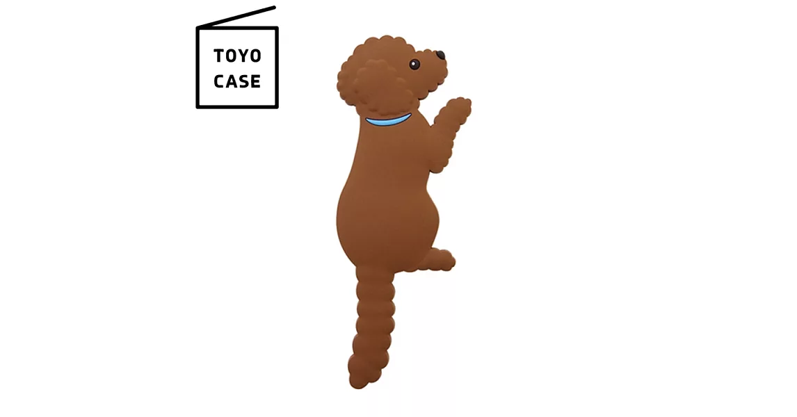 日本TOYO CASE狗狗造型磁吸式掛勾MH-AN貴賓犬