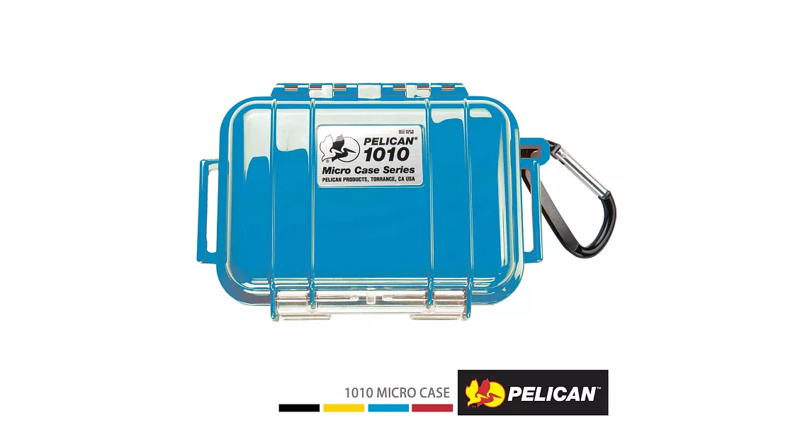 美國 PELICAN 1010 Micro Case 微型防水氣密箱-(藍)