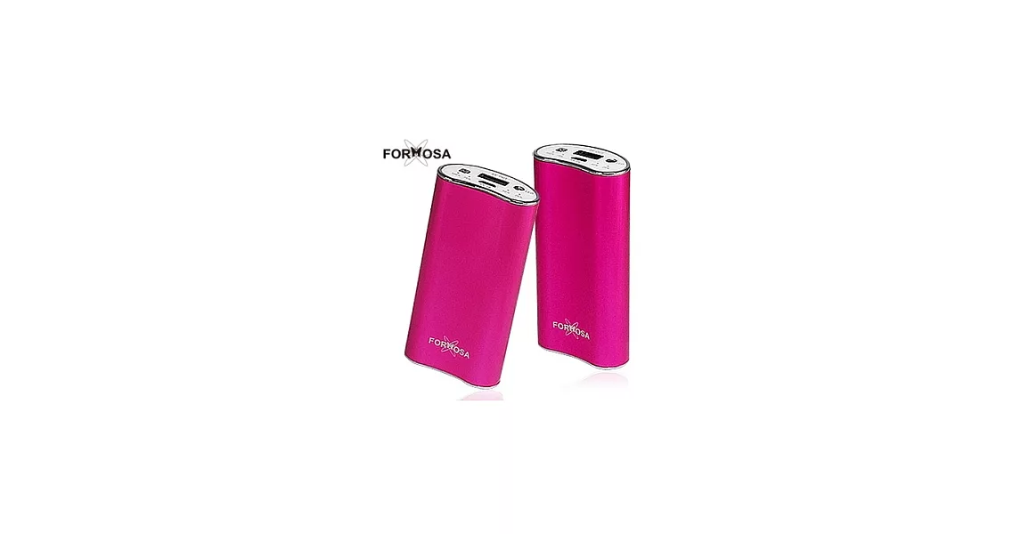 FORMOSA 炫光鋁合金行動電源 5200mAh 台灣製 FRT05K炫光桃