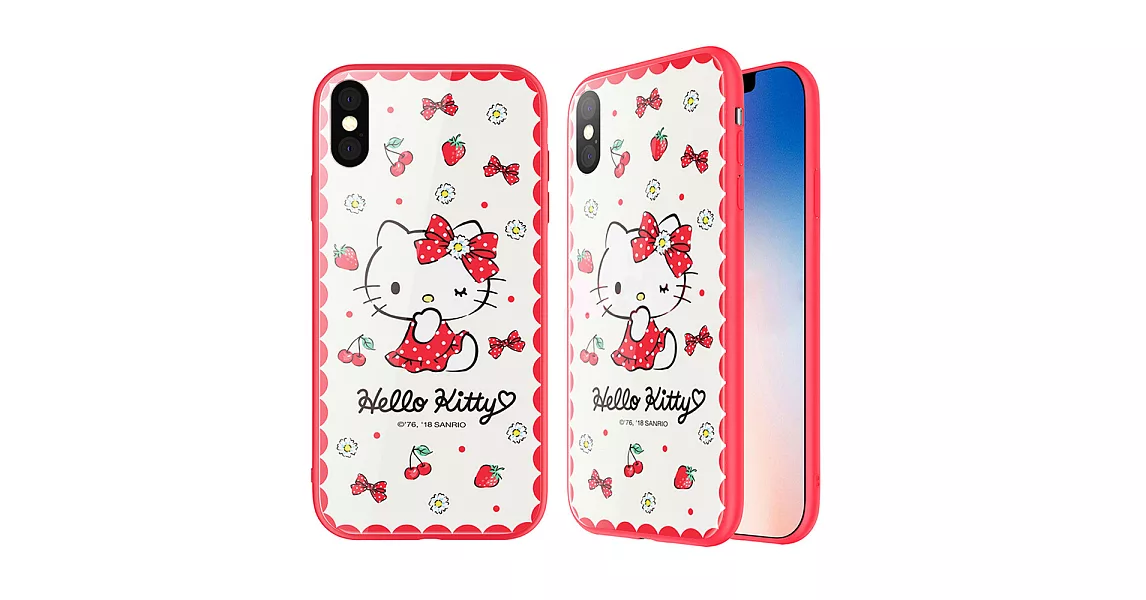 iStyle iPhone X/XS 5.8吋 Hello Kitty 小清新手機殼