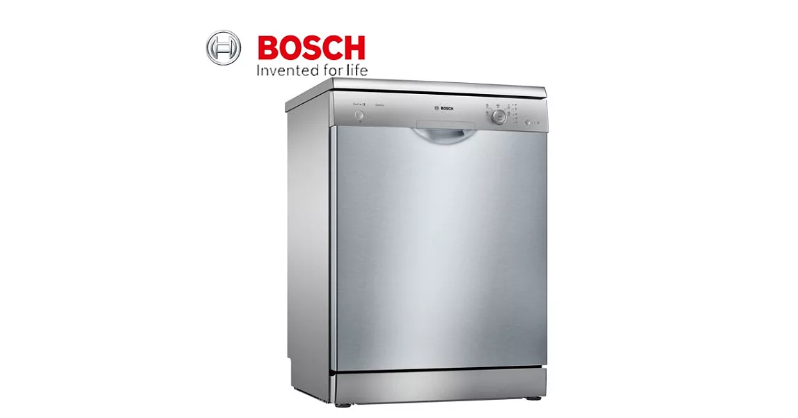 BOSCH 博世家電 獨立式洗碗機 SMS25AI00X (12人份)