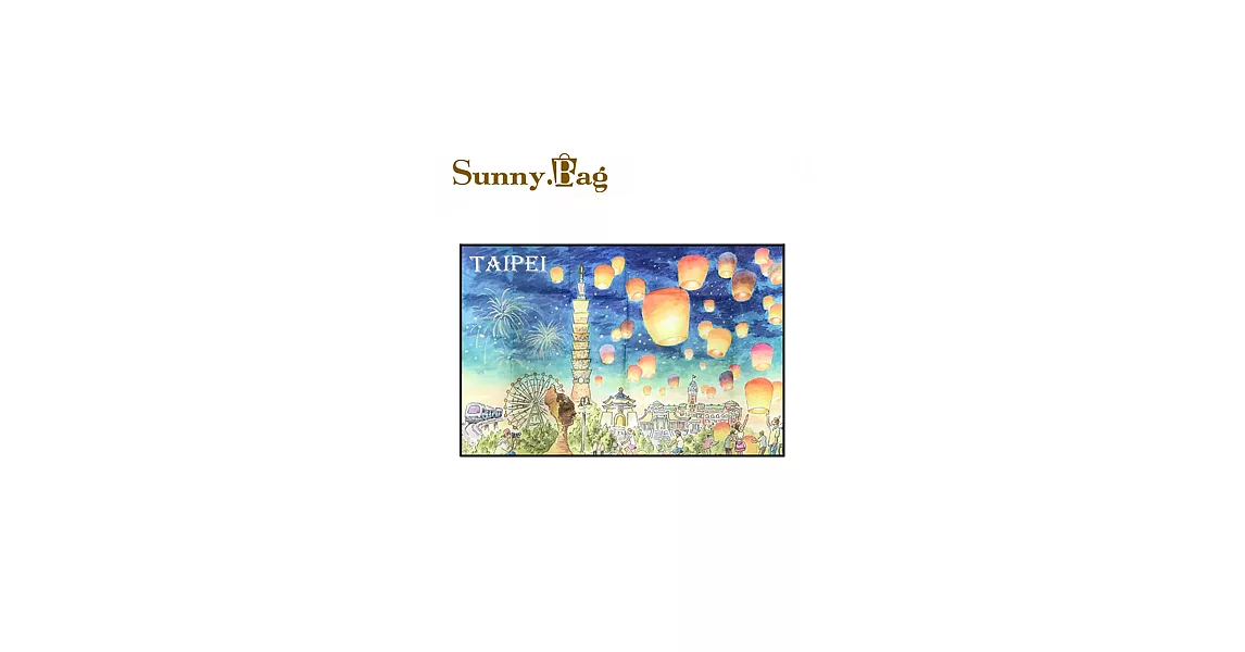 Sunny Bag - 火車頭顏坊-野餐墊/休閒蓆-台北印象