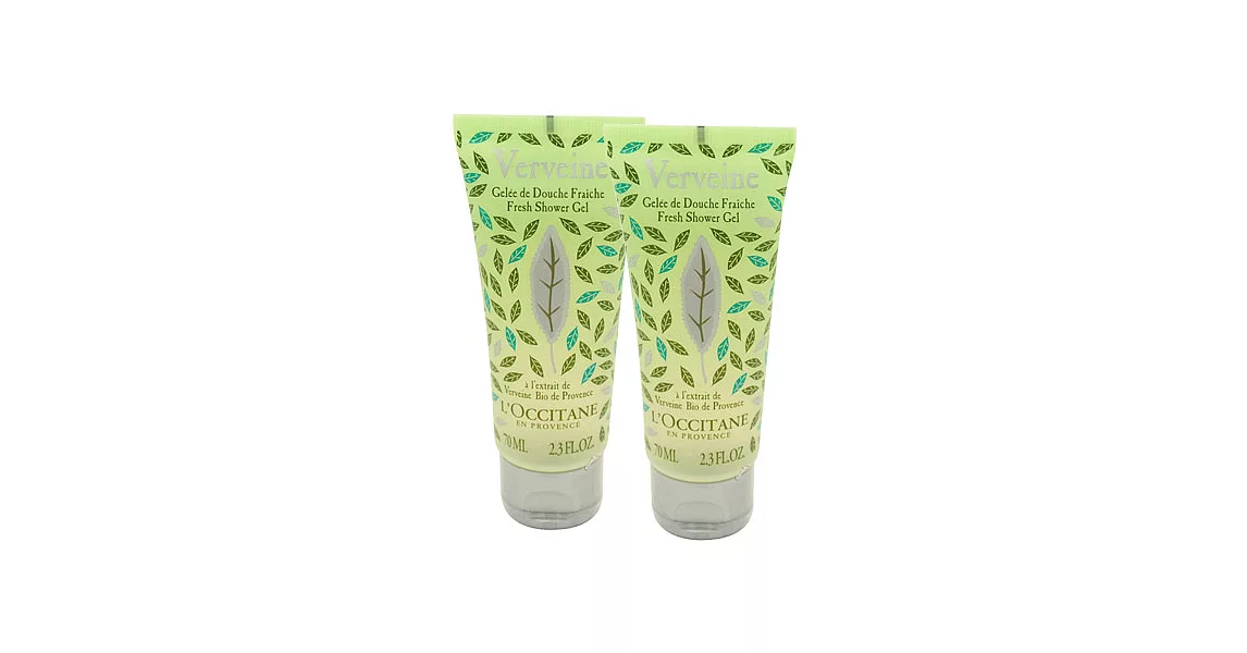 【即期品】歐舒丹 夏沁馬鞭草沐浴膠(70ml*2)-2020.01