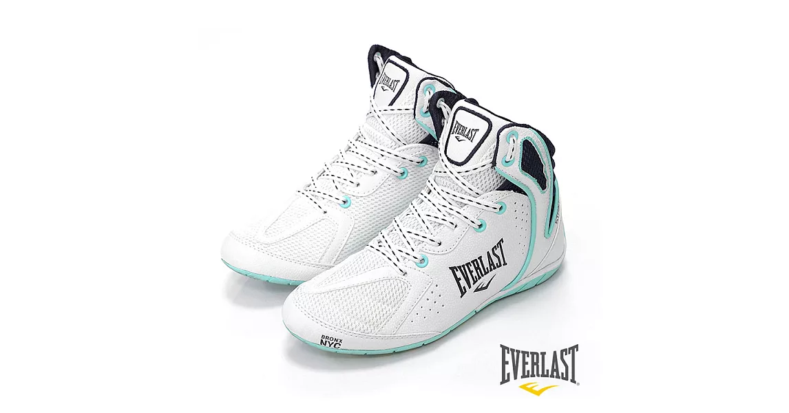 【EVERLAST】PROFESSIONAL BOXING BOOTS輕量拳擊鞋US8珍珠白