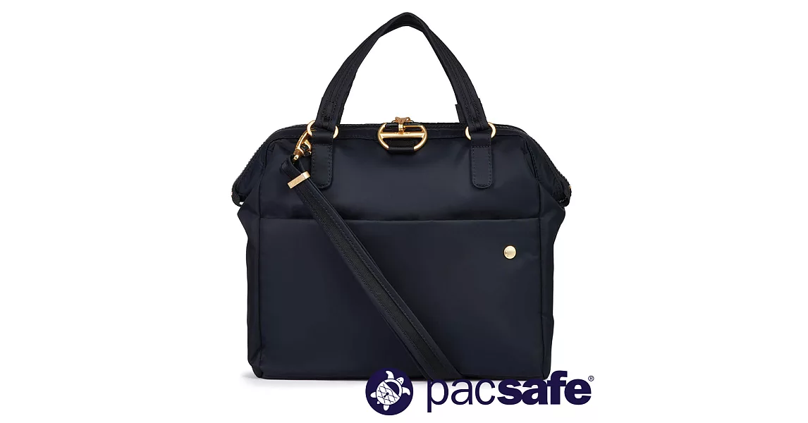 【澳洲Pacsafe】Citysafe CX 安全防盜兩用手提/肩背包 8L (書包款) (黑)