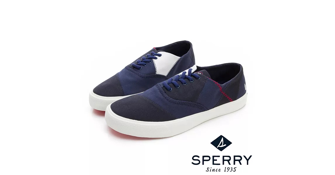 SPERRY BIONIC 撞色拼接帆布鞋(男)US9.5深藍