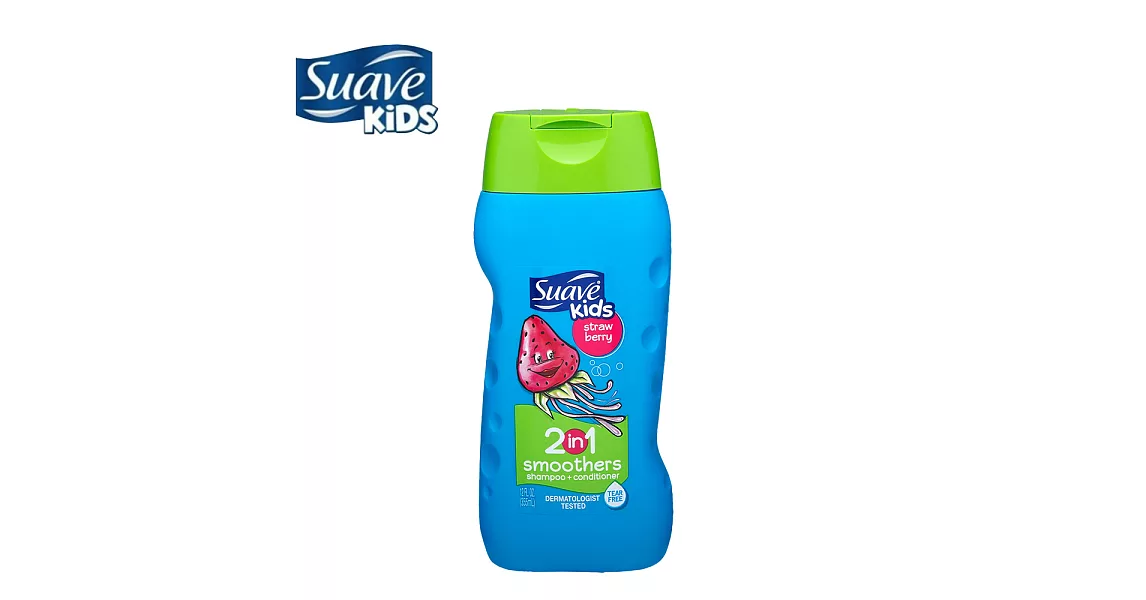 Suave Kids 兒童洗護二合一洗髮精&nbsp;355mlx6入(低敏溫和草莓味)