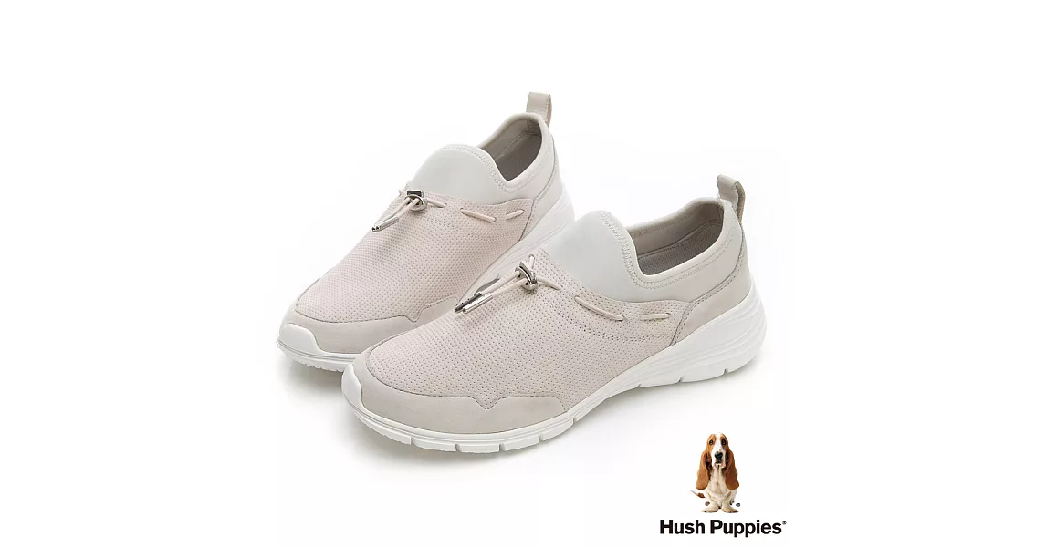 Hush Puppies CYPRESS 休閒運動便鞋US6.5淺灰