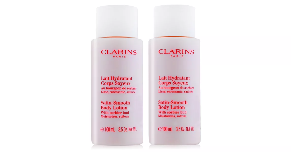 CLARINS 克蘭詩 水噹噹身體保濕乳(100ml)X2-期效201911