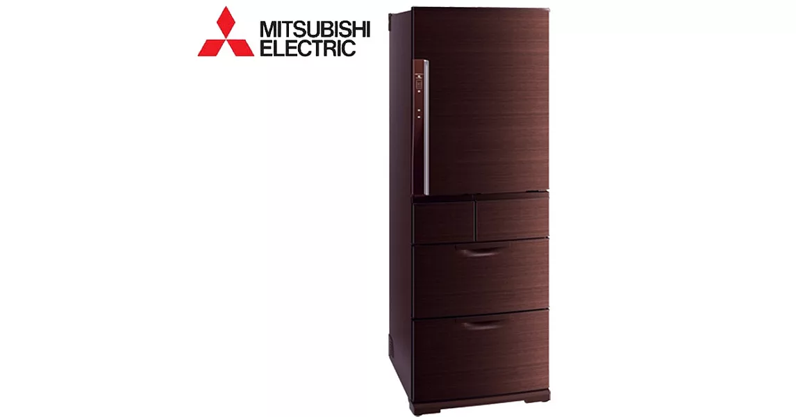 MITSUBISHI三菱525L五門變頻電冰箱SMART CUBE聰明大增量系列(閃耀棕BR) MR-BXC53X