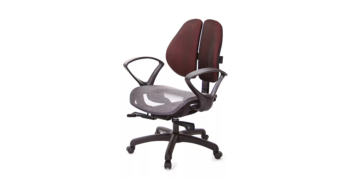 GXG 低雙背網座 工學椅 (D字扶手)  TW-2805 E4請備註顏色
