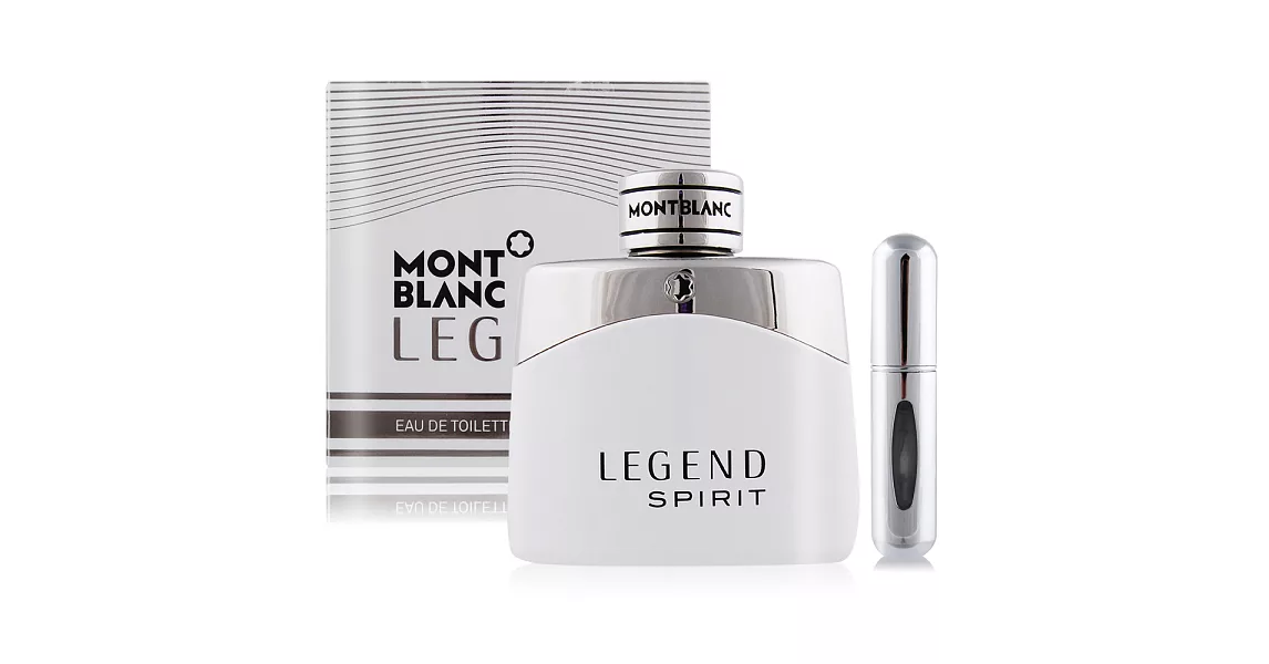 MONTBLANC 萬寶龍 傳奇白朗峰男仕淡香水(50ml)+贈香水分裝瓶