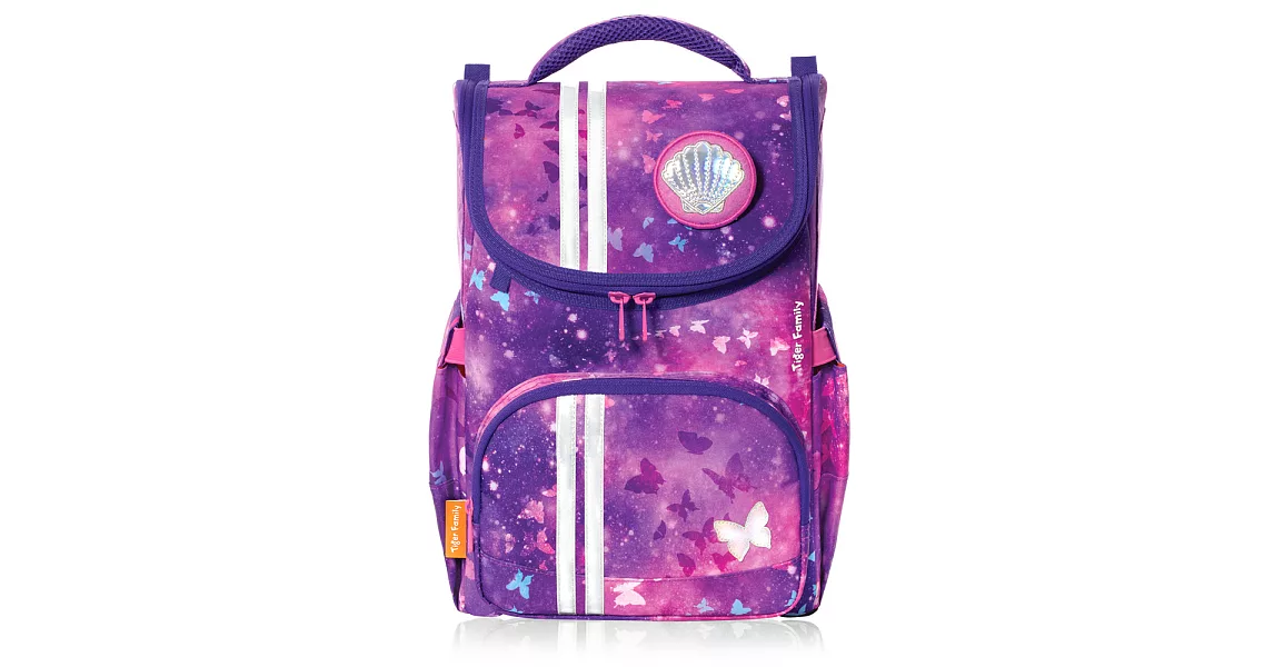 Tiger Family公爵超輕量護脊書包-迷幻星空粉