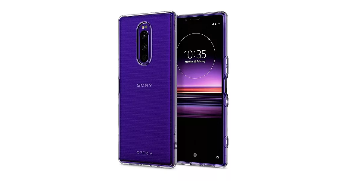 SGP / Spigen Xperia 1 Liquid Crystal-手機保護殼 晶透