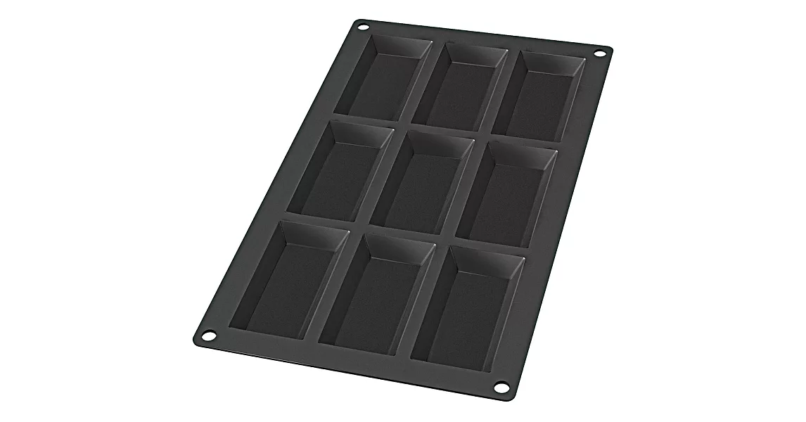 《LEKUE》9格費南雪烤盤(黑)