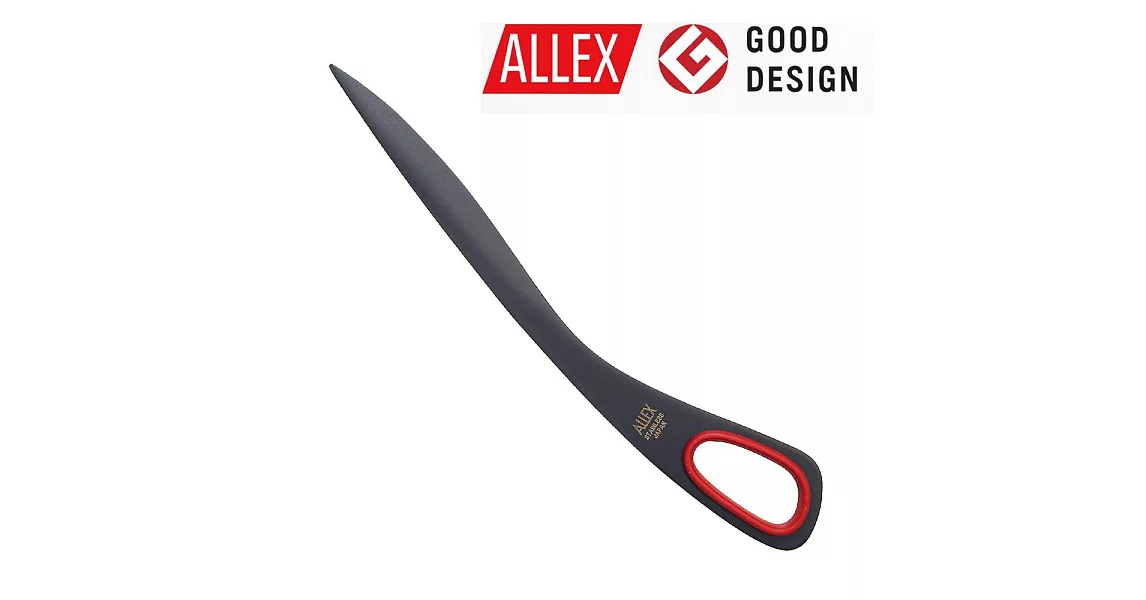 博客來-【ALLEX林刃物】不沾膠拆信刀 -紅
